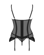 Serena Love - Korsett und String - Schwarz