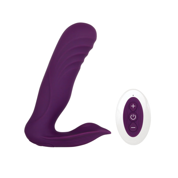 Evolved - Samtiger Hammer Klitoris Vibrator - Lila