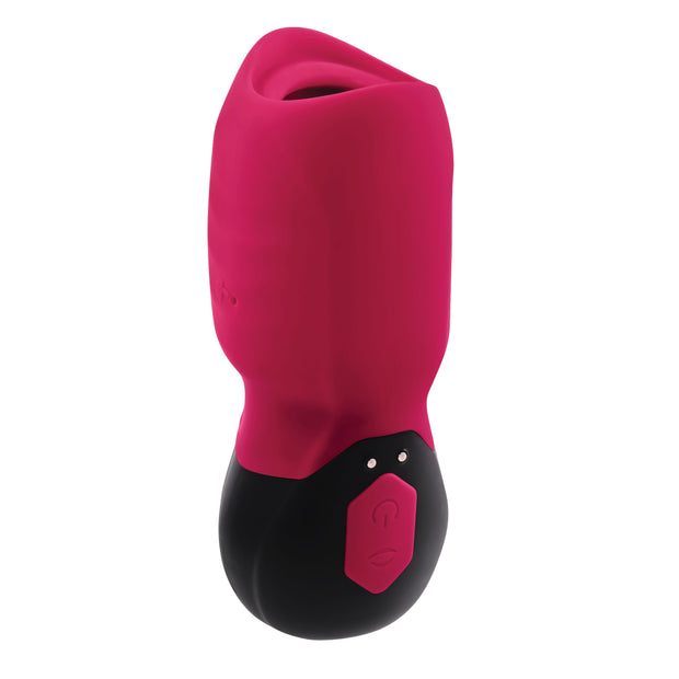 Evolved - Body Kisses Vibrator - Rot/Schwarz