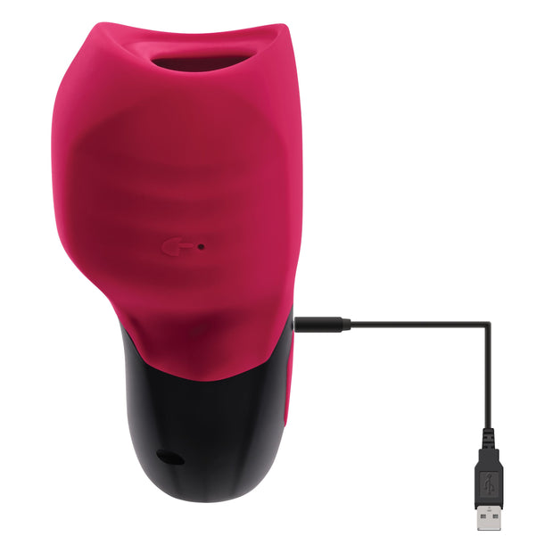 Evolved - Body Kisses Vibrator - Rot/Schwarz