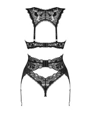 Donna Dream 3-teiliges Set - Schwarz