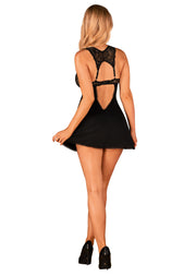 Donna Dream Spitzen-Babydoll - Schwarz