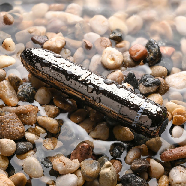 Evolved - Real Simple Bullet Vibrator - Schwarz Chrom