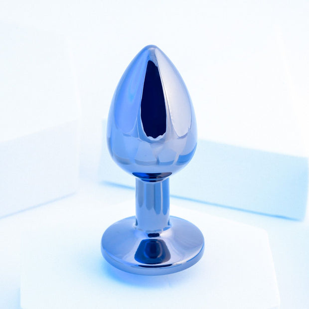 Playboy - Tux Aluminium-Analplug - Klein