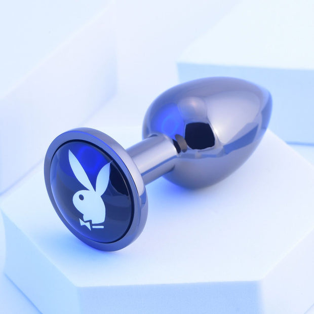 Playboy - Tux Aluminium-Analplug - Klein