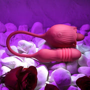 Evolved - Wild Rose Zungen-Vibrator - Rot