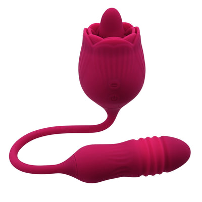 Evolved - Wild Rose Zungen-Vibrator - Rot