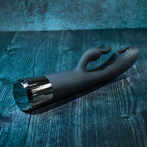Evolved - Heat Up and Chill Rabbit Vibrator - Schwarz