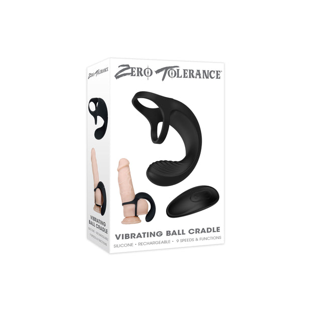 Evolved - Vibrating Ball Cradle - Schwarz