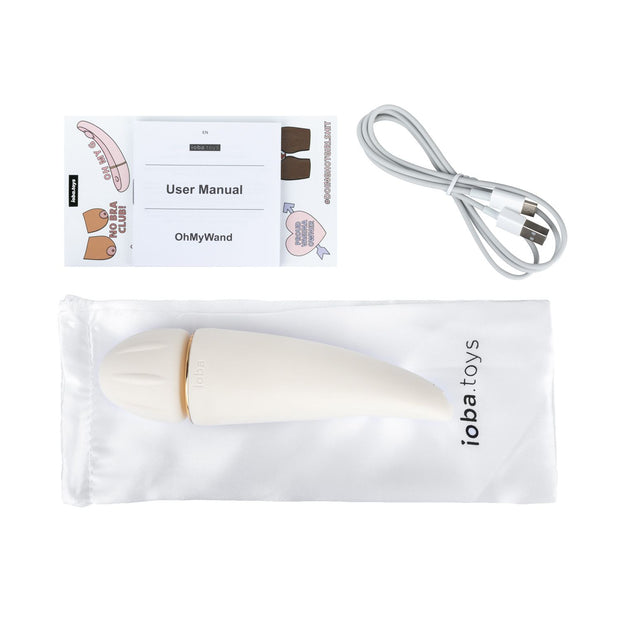 Ioba OhMyWAND 1 Zauberstab-Vibrator - Weiß