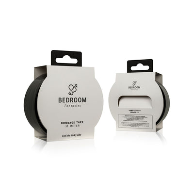 Bondage-Klebeband 20m - Schwarz