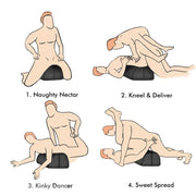 Liebeskissen für Spielzeuge - Schwarz