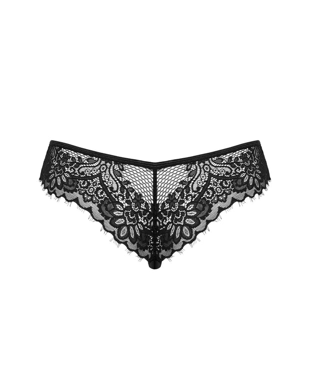 Spitzen-Schwarze Unterhose