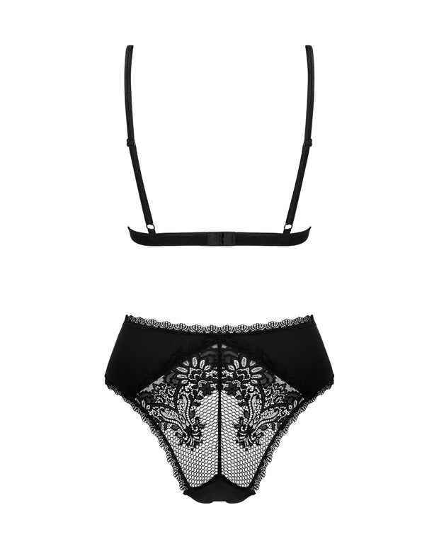 Romantischer Schwarzer Body