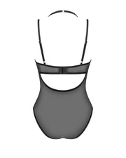 Eleganter Schwarzer Body