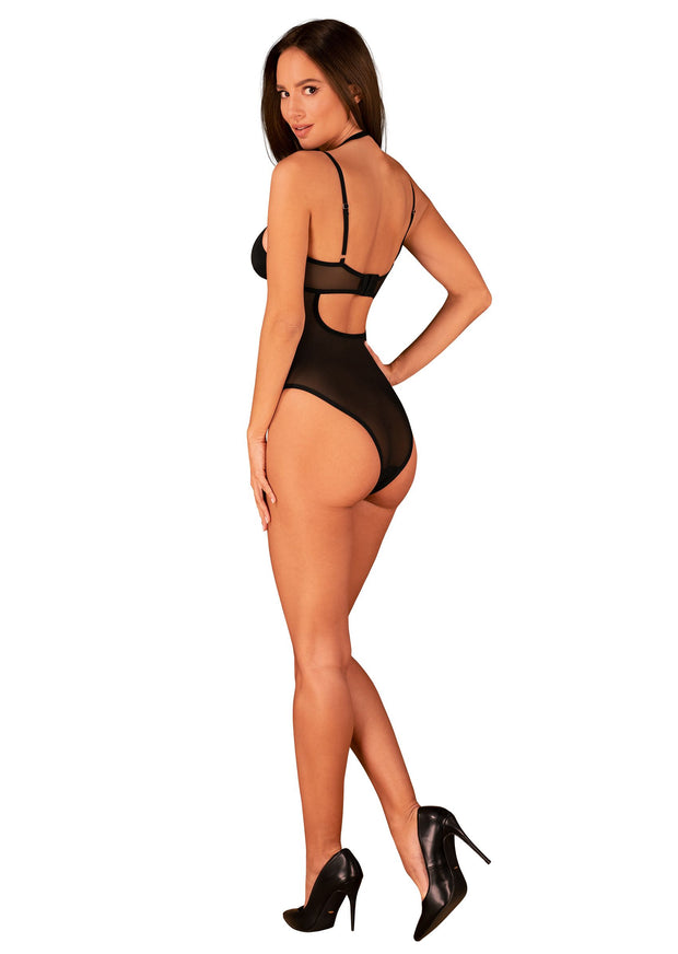 Eleganter Schwarzer Body