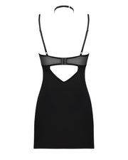 Selinne Sexy Babydoll mit String - Schwarz