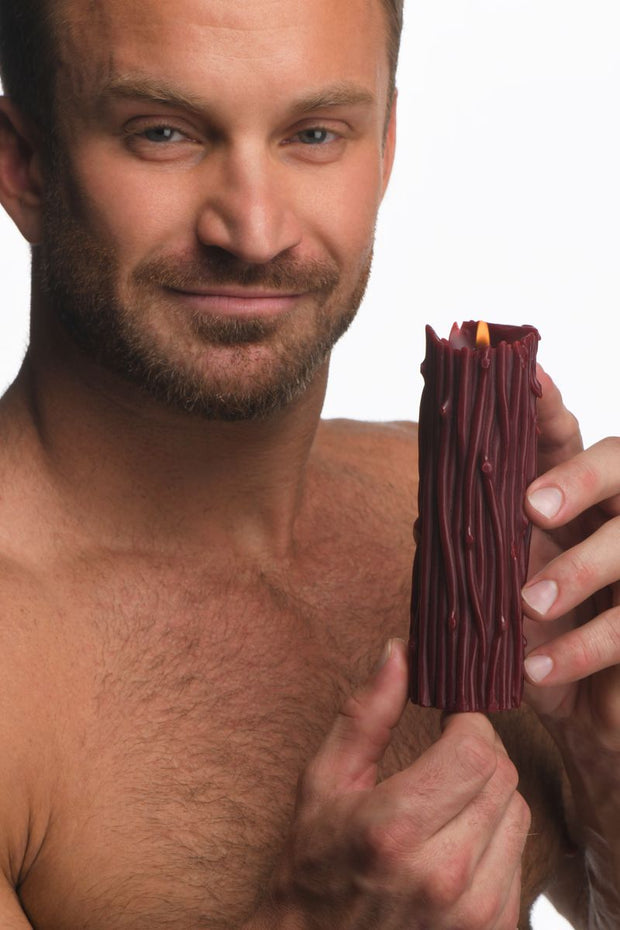 Dorn-Tropfkerze - Rot