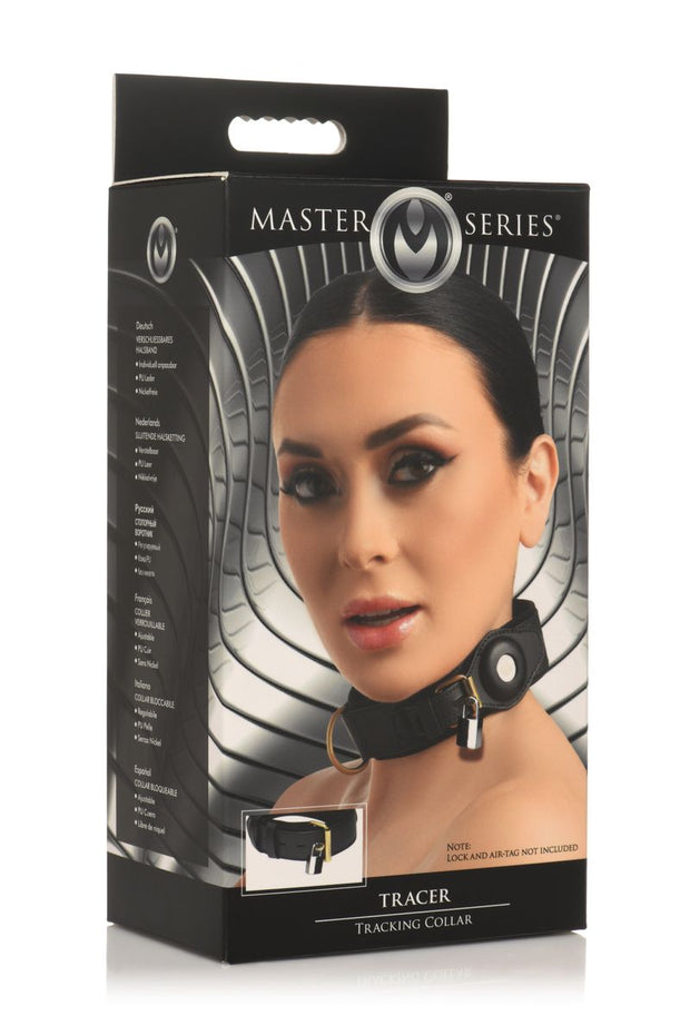 Ortungshalsband - Schwarz