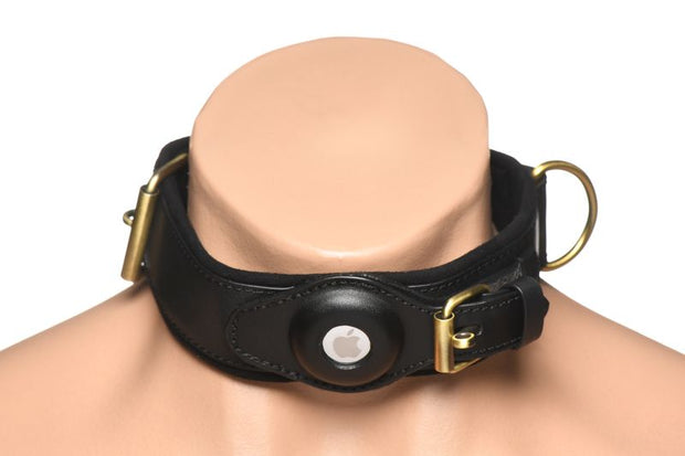 Ortungshalsband - Schwarz