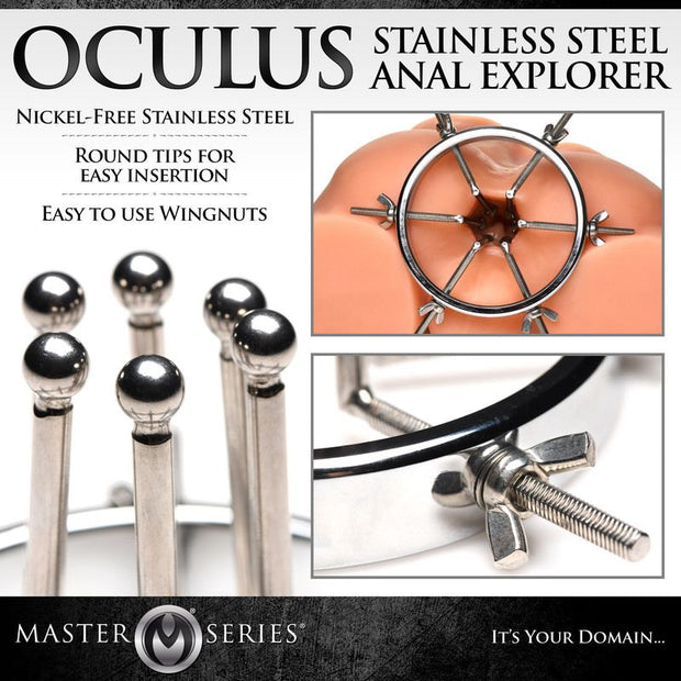 Oculus Edelstahl Anal-Entdecker