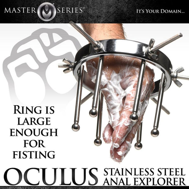 Oculus Edelstahl Anal-Entdecker