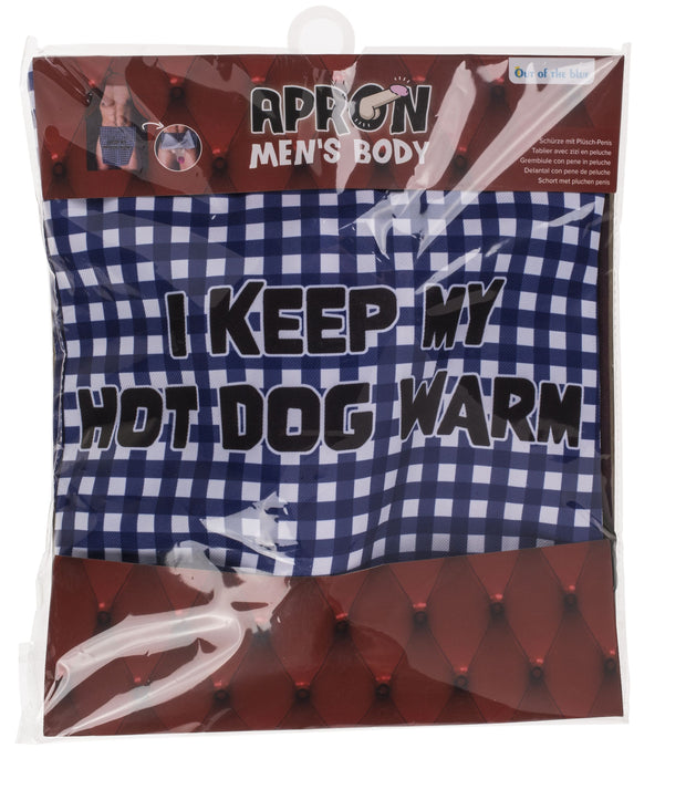 Küchenschürze - Männlicher Körper mit überraschendem Penis