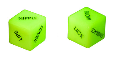 Love Dice Glow in the Dark Set - Englische Version