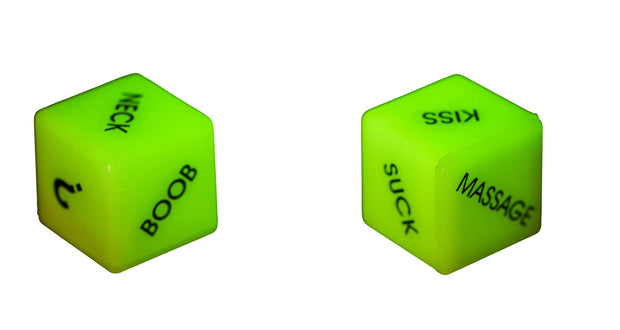Love Dice Glow in the Dark Set - Englische Version