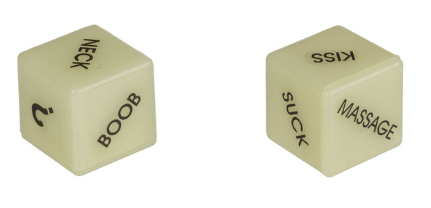 Love Dice Glow in the Dark Set - Englische Version
