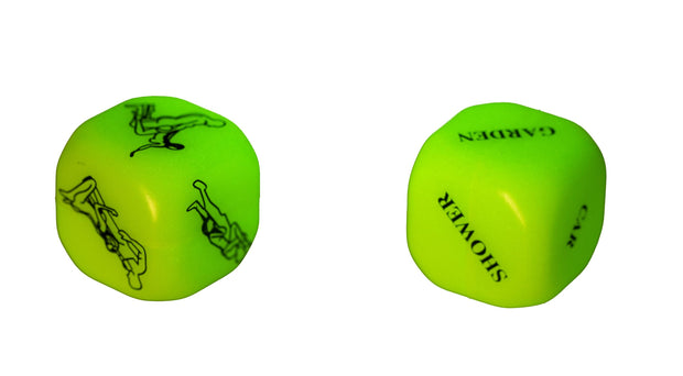 Love Dice Kamasutra Glow in the Dark Set - Englische Version