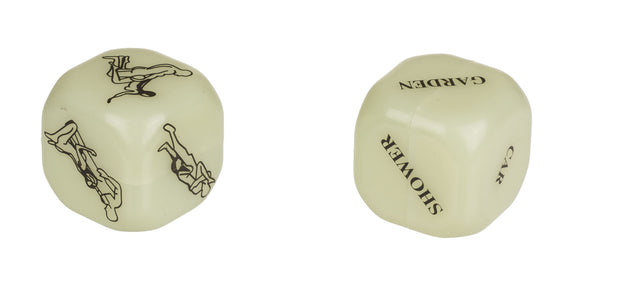 Love Dice Kamasutra Glow in the Dark Set - Englische Version