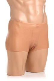 Silikon Vagina + Po Slip - Groß