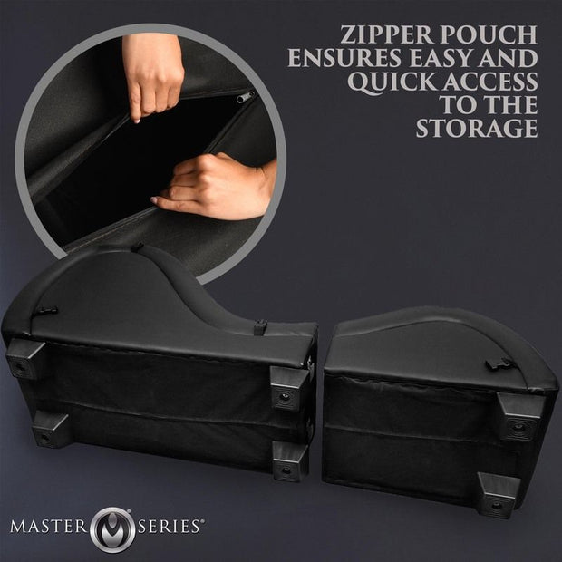 Kinky Sex Lounge mit Kissen - Schwarz