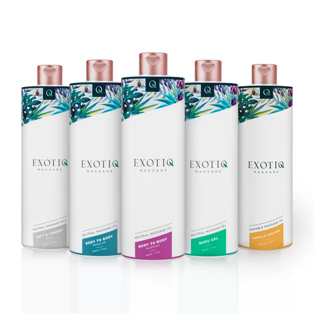 Exotiq Massageöl Vanilla Caramel - 500 ml