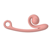 Snail Vibe Curve Duo Vibrator - Pfirsichrosa