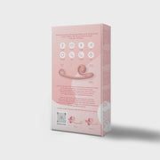 Snail Vibe Curve Duo Vibrator - Pfirsichrosa