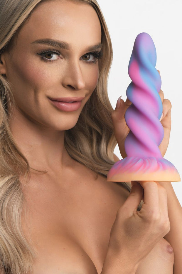 Leuchten-im-Dunkeln Einhorn Dildo
