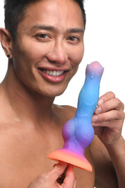 Leuchten-im-dunklen Silikon Alien Dildo