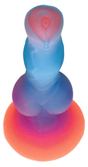 Leuchten-im-dunklen Silikon Alien Dildo