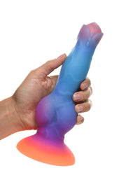 Leuchten-im-dunklen Silikon Alien Dildo