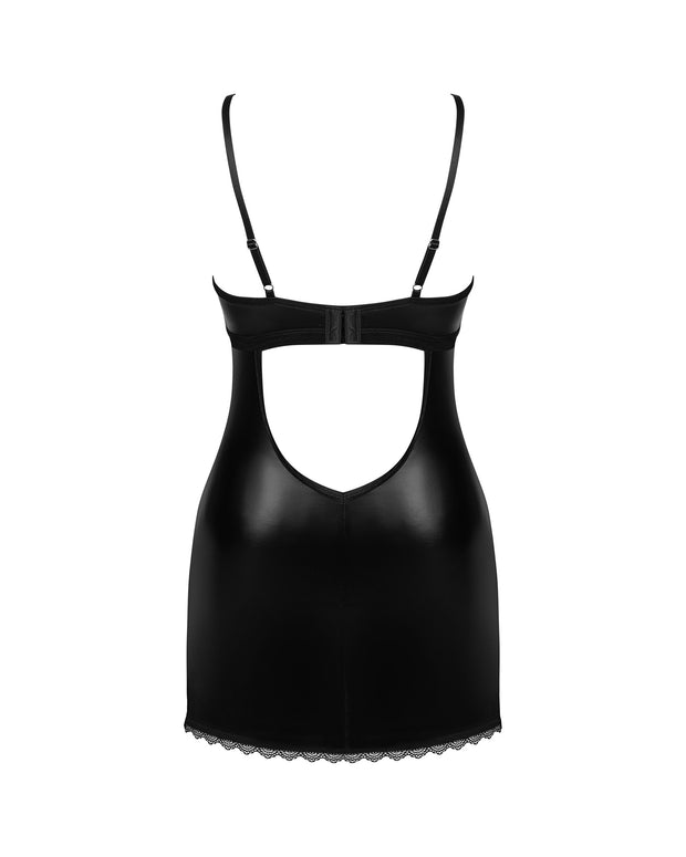 Obsessive - Norides Babydoll & String - Schwarz