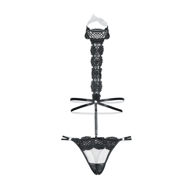 Harness Body ouvert Haylee - schwarz