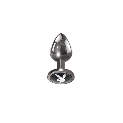 Playboy - Tux Aluminium-Analplug - Klein