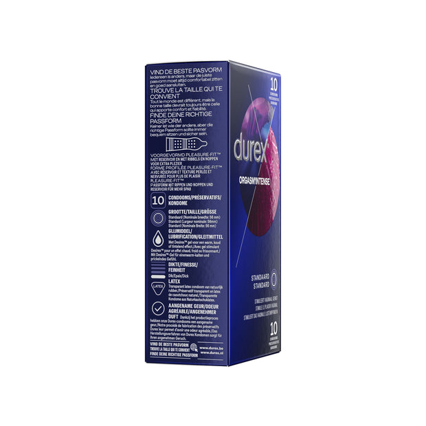 Durex Kondome Orgasm Intense - 10 Stück