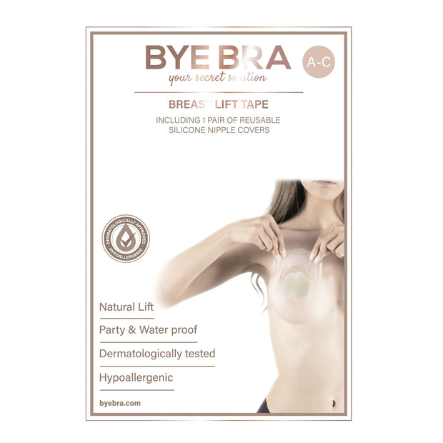 Bye Bra - Hebende Silikon-Nippel-Sticker - 3 Paare