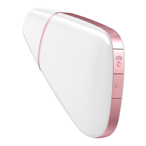 Satisfyer Love Triangle Luftdruck Vibrator - Weiß