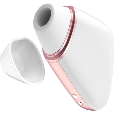 Satisfyer Love Triangle Luftdruck Vibrator - Weiß