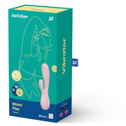 Satisfyer Mono Flex G-Punkt Vibrator mit App - Malvenfarbig