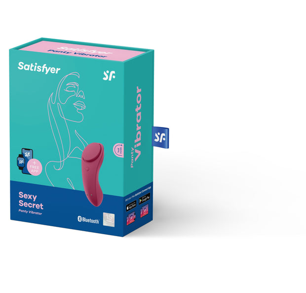 Satisfyer Sexy Secret Panty Vibrator mit App Steuerung.